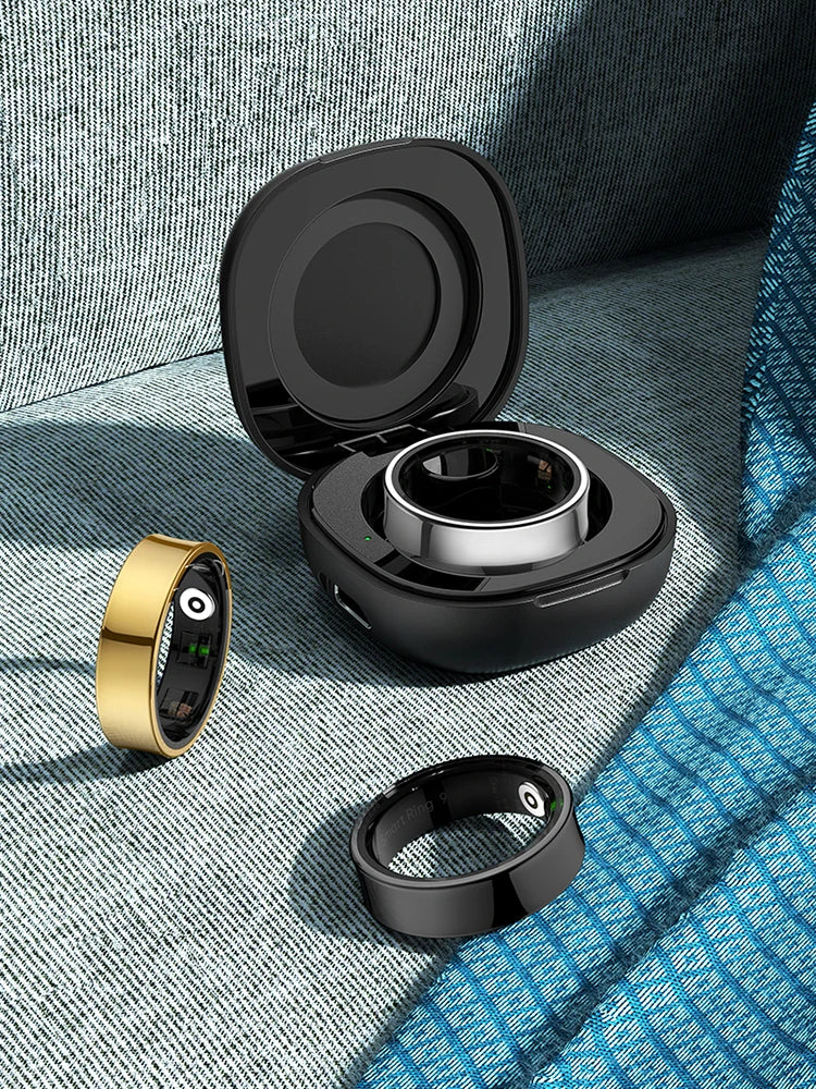 Tidesmit Smart Health Ring - Fitness Tracker with Biometric Sensor Tidesmit
