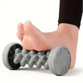 Foot Massage Roller for Plantar Fascia Relief - Ergonomic Manual Tool Massage Roller DARK GRAY Tidesmit
