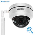5MP PTZ Wifi ip Camera Outdoor Dome 5X Optical Zoom POE Audio Onvif P2P IMX335 Human tracking CCTV Security Camera