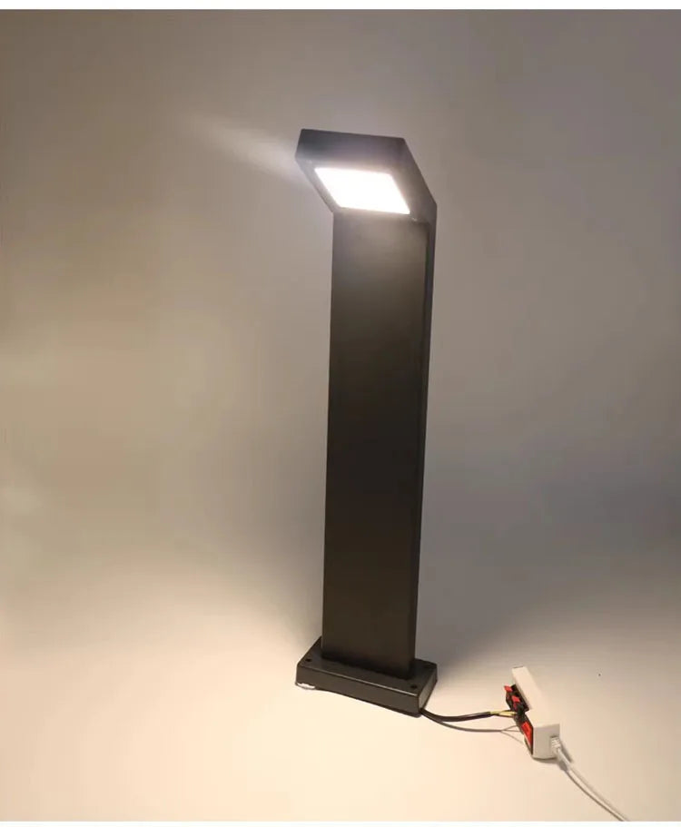 Waterproof IP65 LED Lawn Light AC85~265V 12W Seven Aluminum Street lamp For Garden Path Landscape Villa Courtyard Villa Decorate