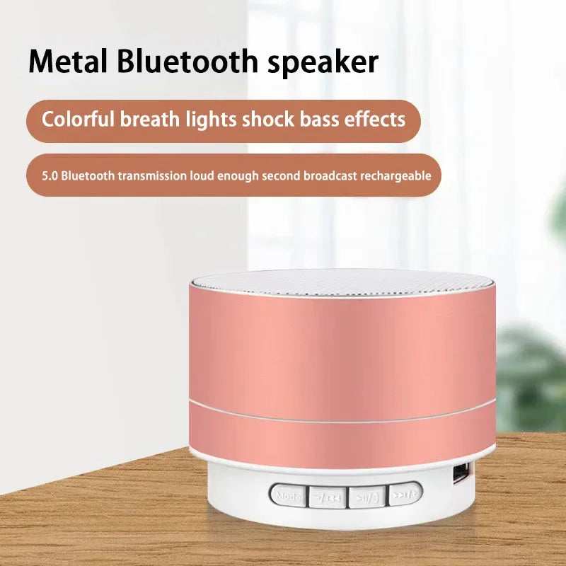 Lenovo A10 Mini Portable Speaker Bluetooth Wireless Audio Dazzling Crack LED Light Subwoofer Support TF Card USB For PC/Mobile