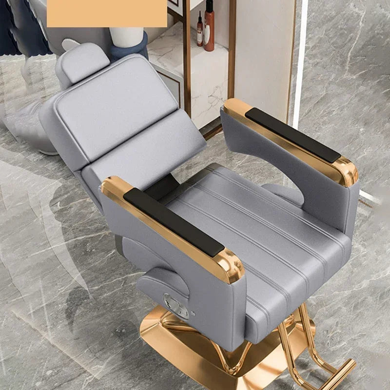 Barber Shop Hydraulic Chair: 360-Degree Swivel Salon Seating Massage Chairs Style-12 Tidesmit