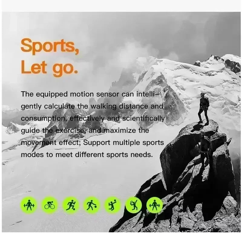 7 Watch Straps Smart Watch for men and women Health & Fitness Tra Bluetooth Phone Call SmartWatch DIY watch Faces Sport Watch