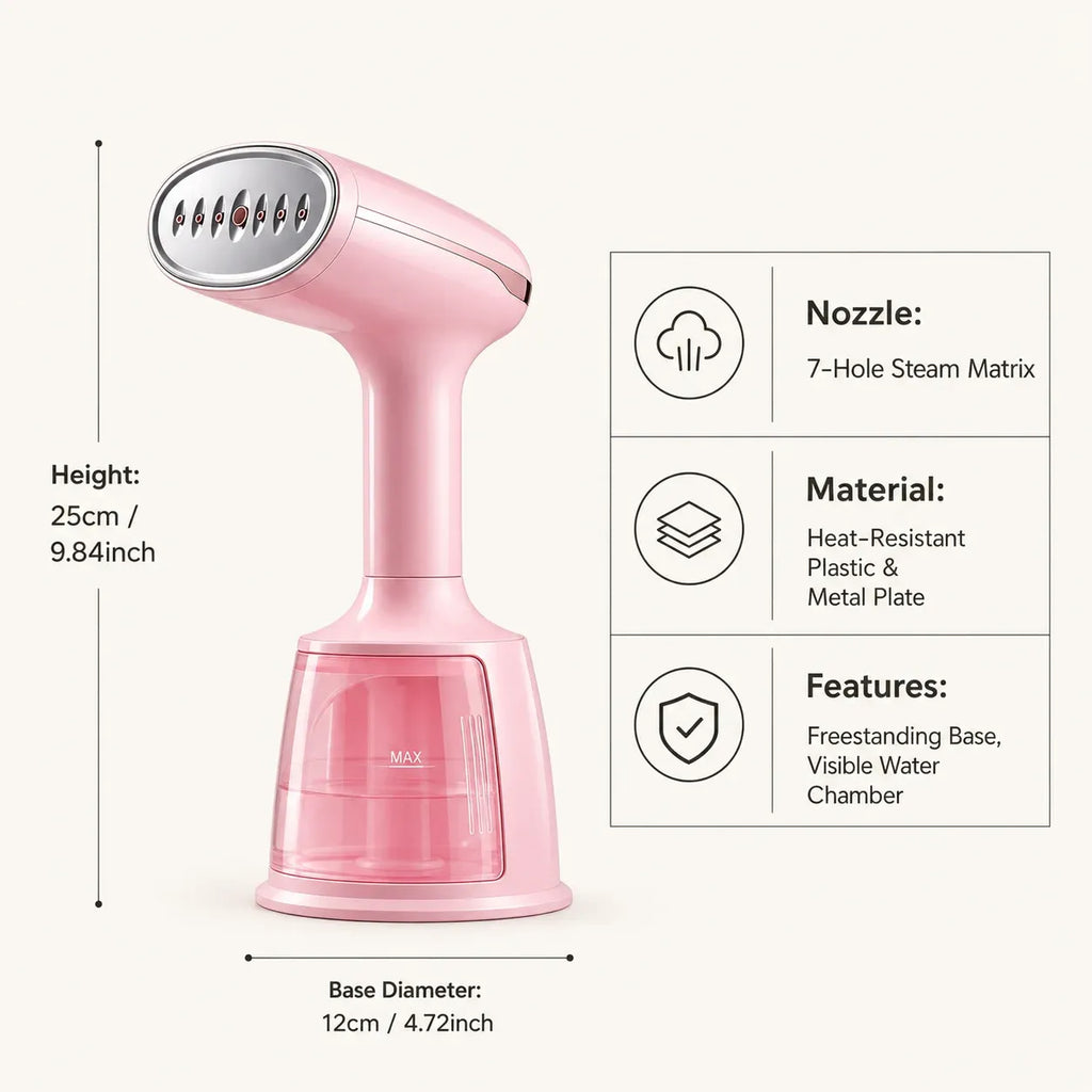 Obovay Handheld Garment Steamer 1200W 220ml