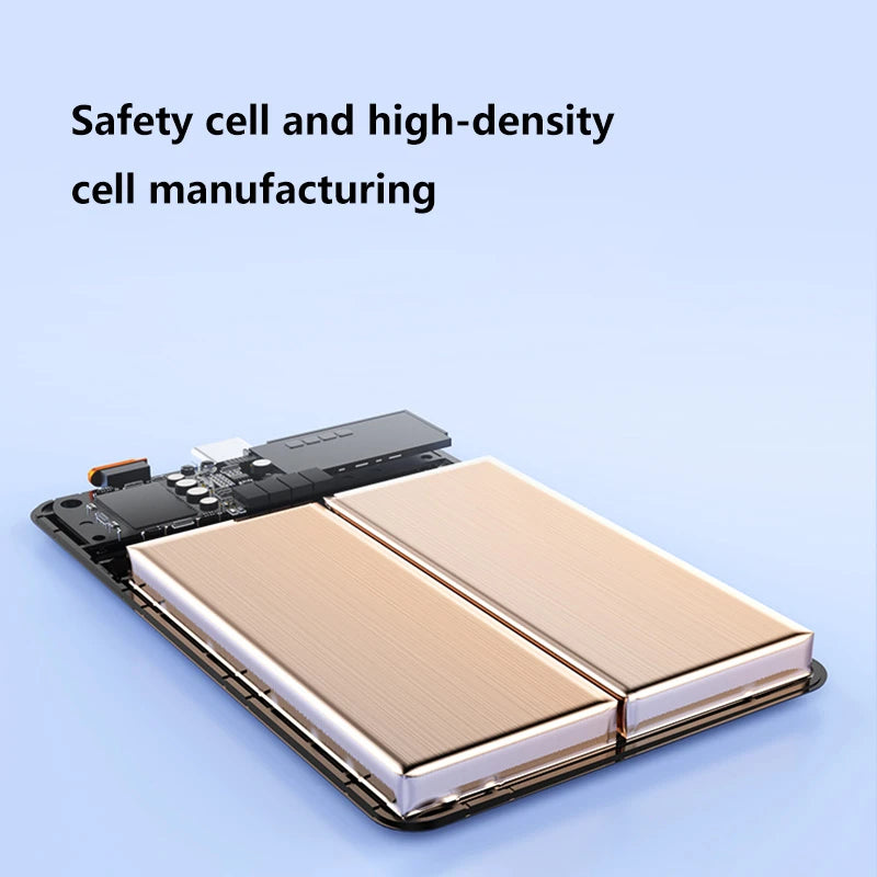 Magnetic Fast Charging Power Bank - High Capacity Travel Battery Pack Tidesmit