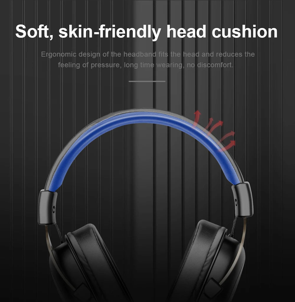 Gaming Headset with Surround Sound and Microphone for PC and PS4 Tidesmit