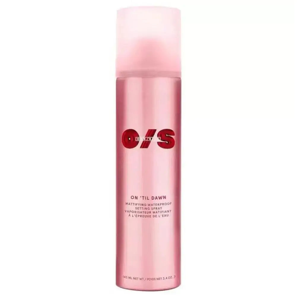 Tidesmit matte setting spray and primer for long-lasting waterproof face makeup texture close-up