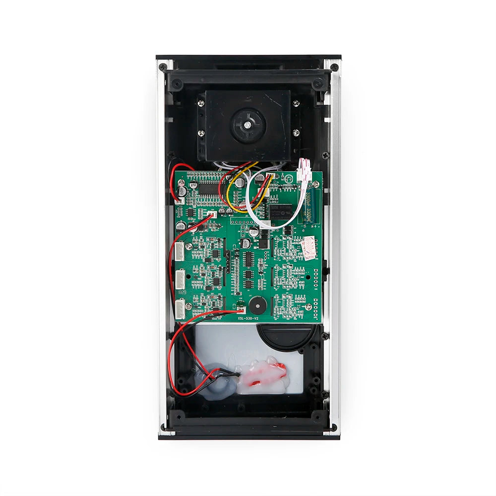 4.3" Hands-free Video Door Phone Intercom System for 3 Families RFID Outdoor Unit 3 Monitors Wired Doorbell Home Access Control
