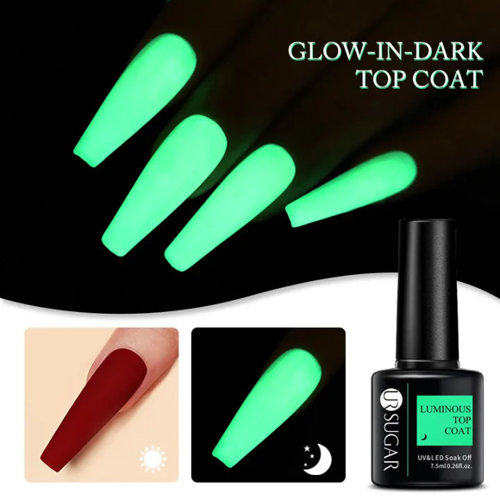 Extension Nail Gel for PMU Machines - Durable Construction Polish Permanent Makeup Machines glow in dark Tidesmit