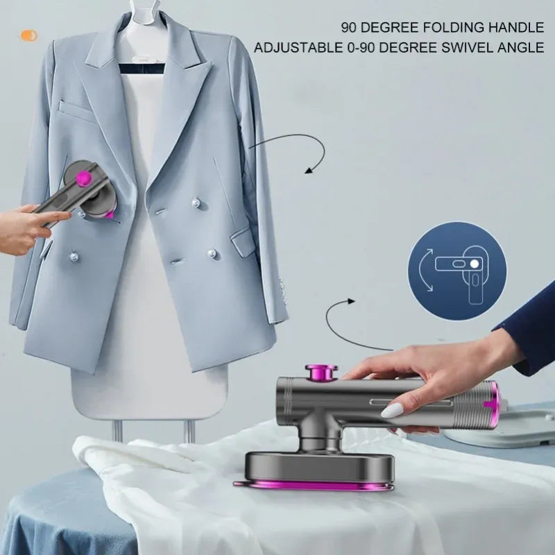 Kbxstart Foldable Portable Handheld Steam Iron US Plug