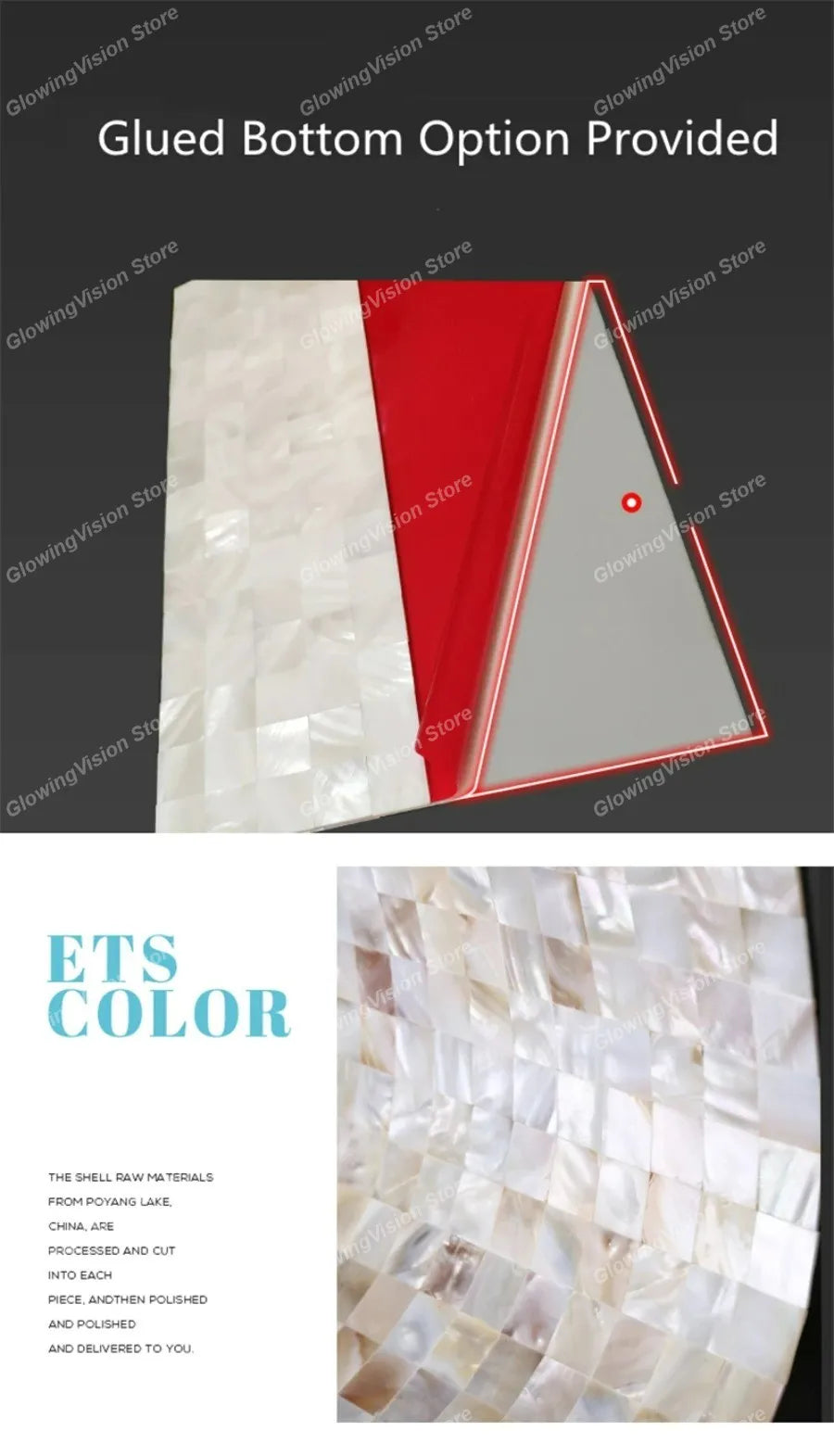 30 CM Natural Shell Mosaic Tile Sticker Sheet Mother of Pearl Wallpaper Tile for Interior Decoration Bathroom Kitchen Wall Tiles