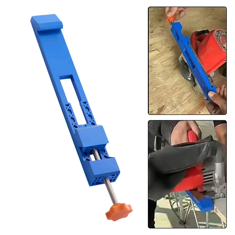 1/2pcs Adjustable Cutting Machine Base Guide Circular Saw Milling Positioning Clamps Edge Guide Positioner Tool for Precision Cu