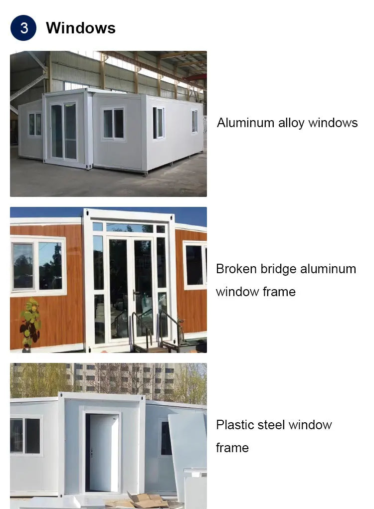 Houses Prefab 3 Bedrooms Luxury Pre Fab House Cheap Tiny Container Prefabricated Mobile Expandable House