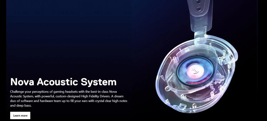 Arctis Nova 3 RGB Wired Gaming Headset | Spatial Audio White & Black Tidesmit