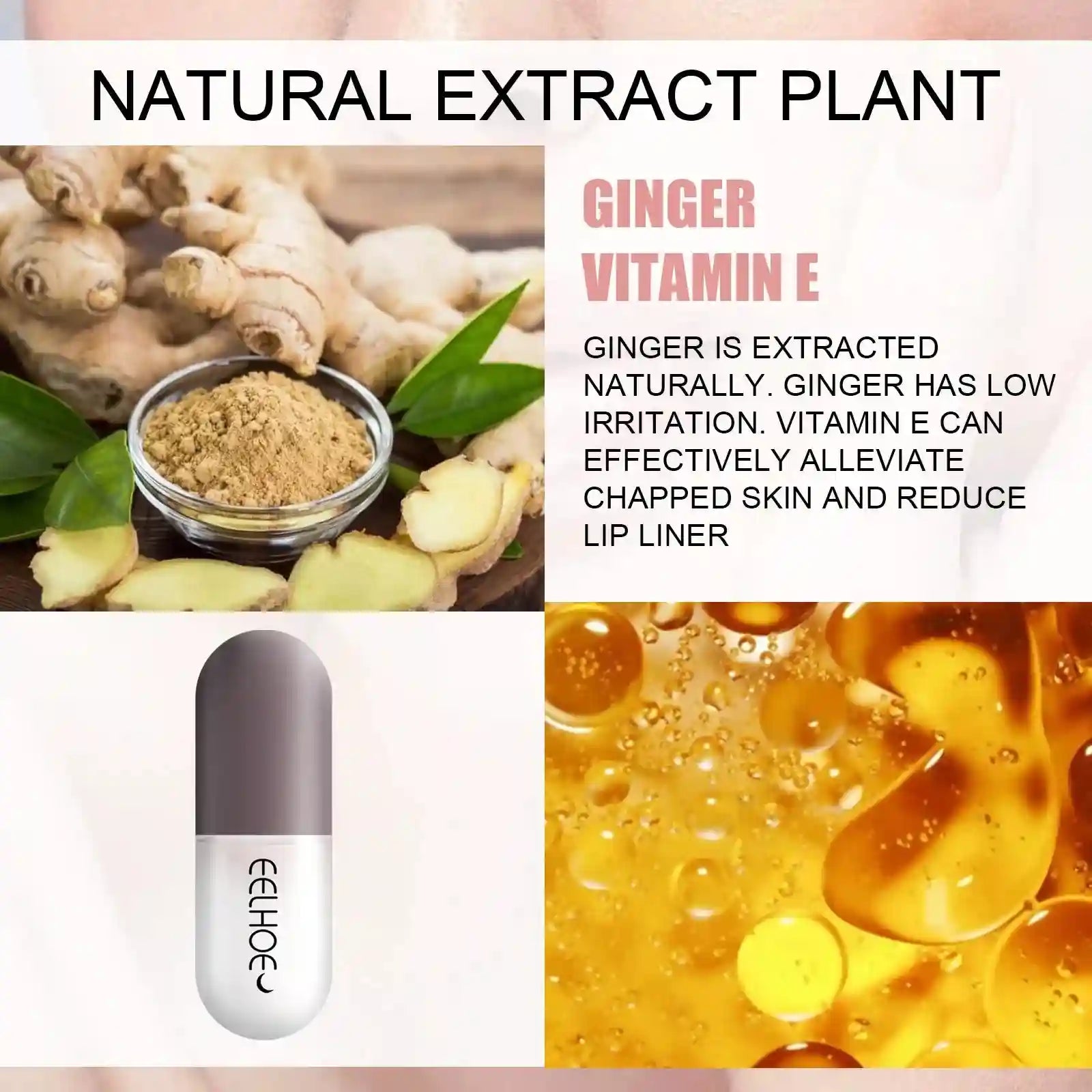 Lip Plumper Oil: Instant Volumizing Serum for Hydrated, Fuller Lips Lip Care Tidesmit