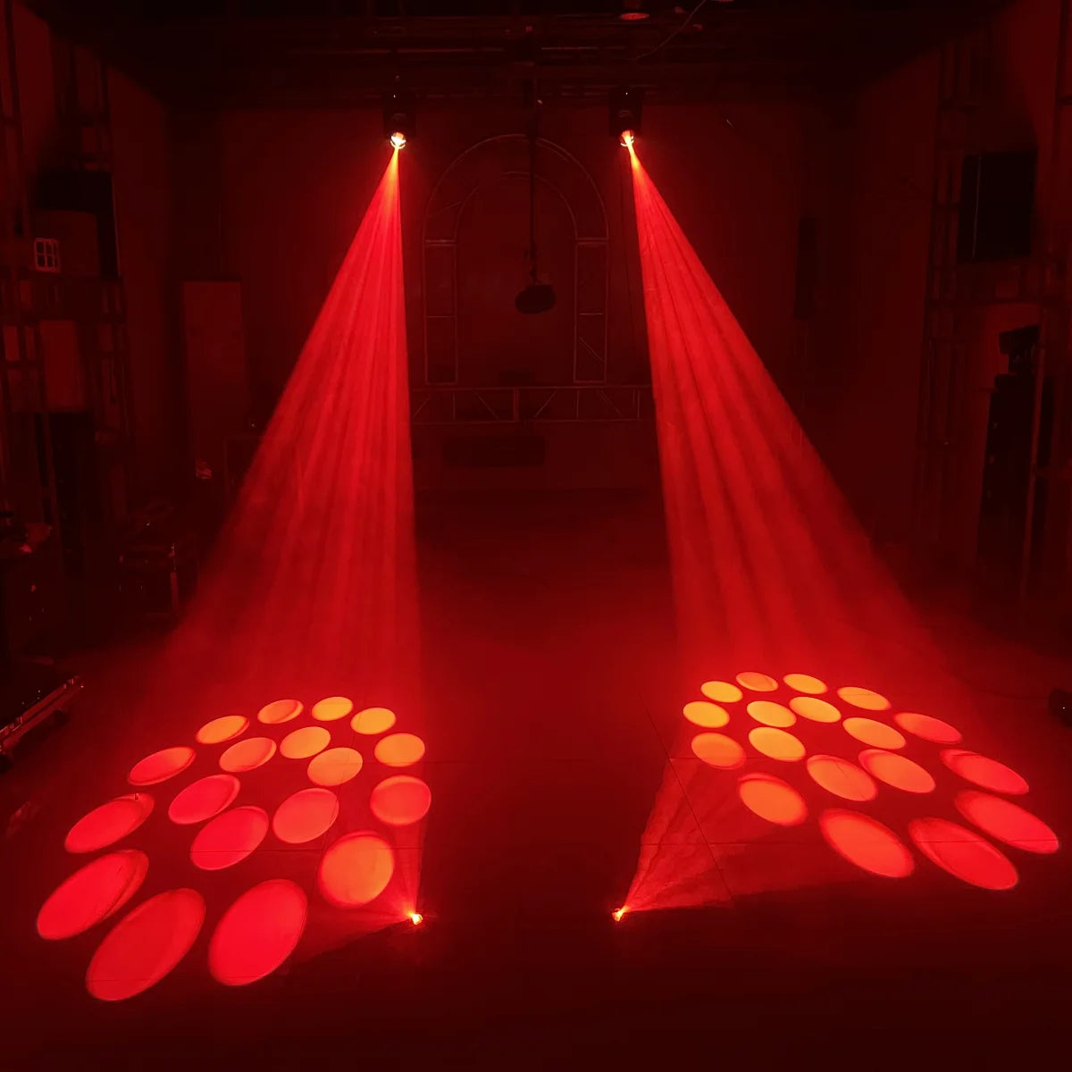 2PCS Mini LED Moving Head Light 150W Beam+Spot+18 Rotating Prisms Dj Dmx Stage Effect Light Disco Bar