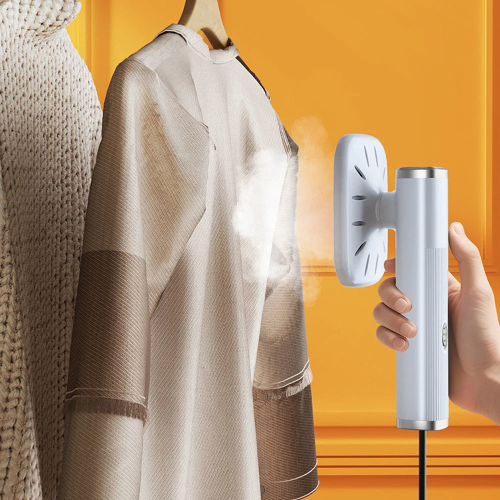 Tidesmit portable handheld 360 degree garment steamer for fast fabric ironing and clothes wrinkle removal