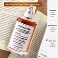 McMaqui Cite Fireplace Fire EDT: 100ml unisex woody perfume, clove & vanilla notes, elegant glass bottle, long-lasting.