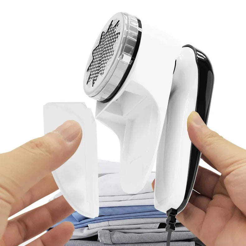 Tidesmit professional rechargeable electric clothes shaver and lint remover featuring ergonomic handle and blade detail