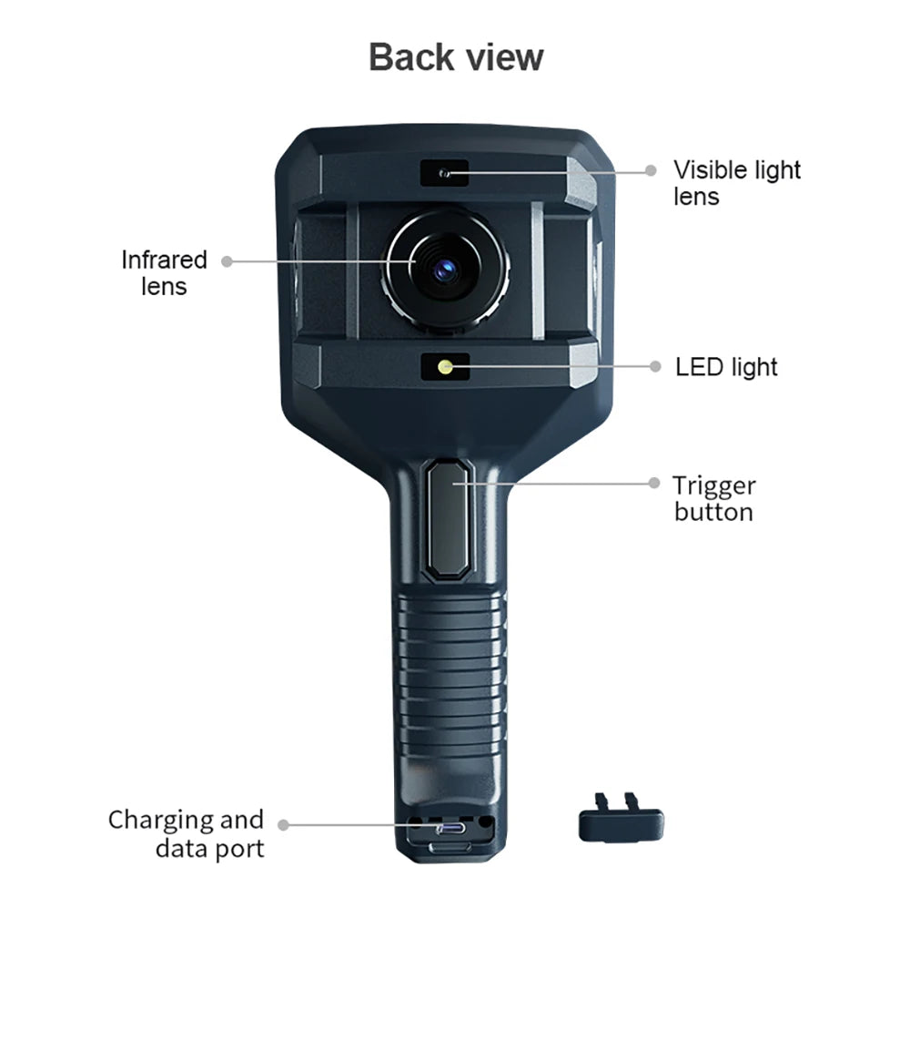 NOYAFA NF-526E Thermal Imager 256*192 Handheld thermal Camera Infrared Temperature Meter For Repair, PCB, Circuit Testing