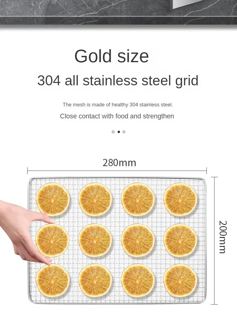 Tidesmit commercial food dehydrator featuring 18 layers for drying fruit, vegetables, meat, and medicinal herbs.