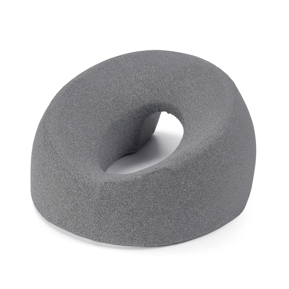 Face Down Pillow for Sleeping: Ergonomic Memory Foam Wellness Support Relaxation Treatment grey Tidesmit