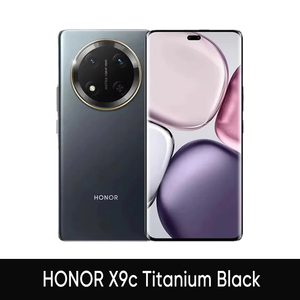 HONOR X9c 5G Global Version Smartphone Snapdragon 6 Gen 1 6.78" AMOLED Display 108MP OIS+5MP 66W SuperCharge 6600mAh MagicOS 8.0
