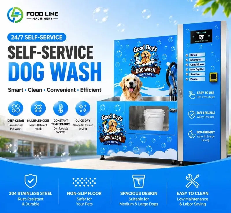 Tidesmit Commercial Self-Service Pet Car Washing Machine
