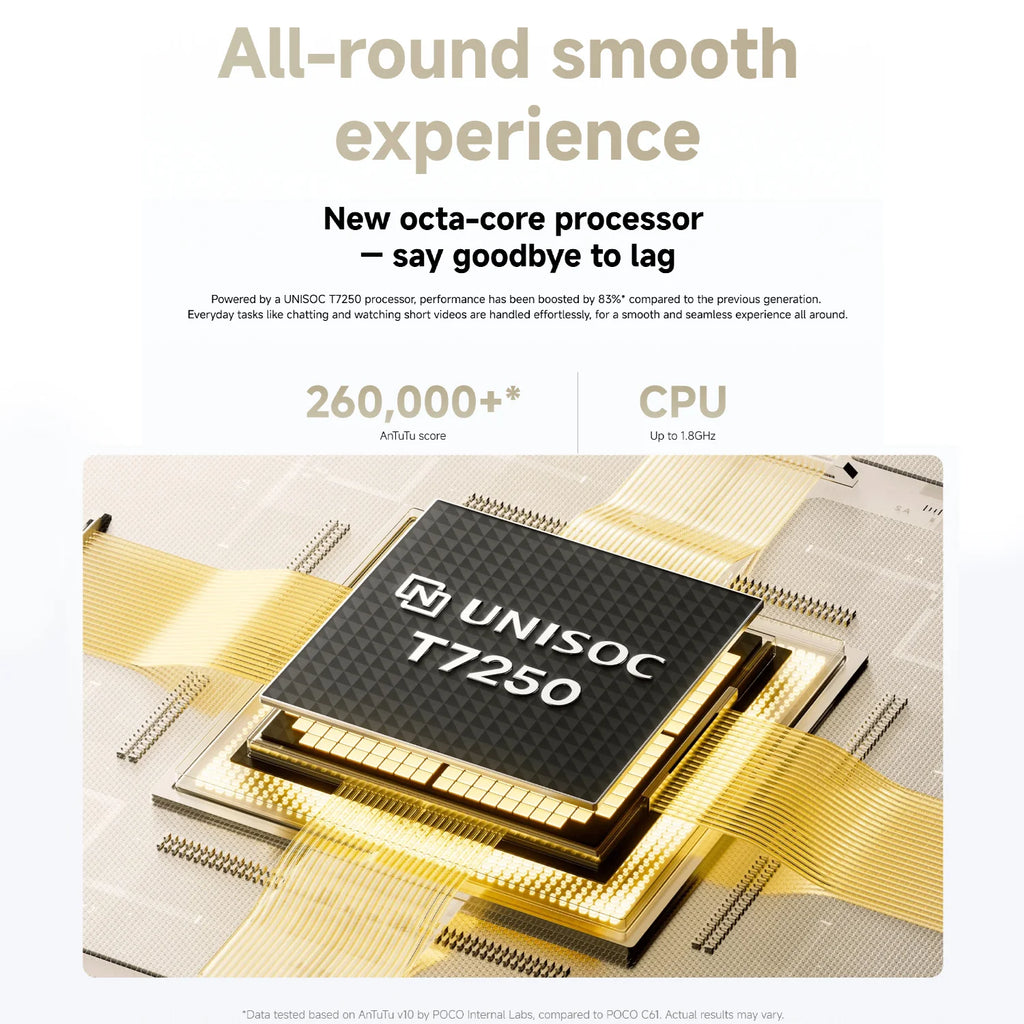 POCO C71 4G Smartphone: 6.88 Inch 120Hz Display, 32MP Camera AE Tidesmit
