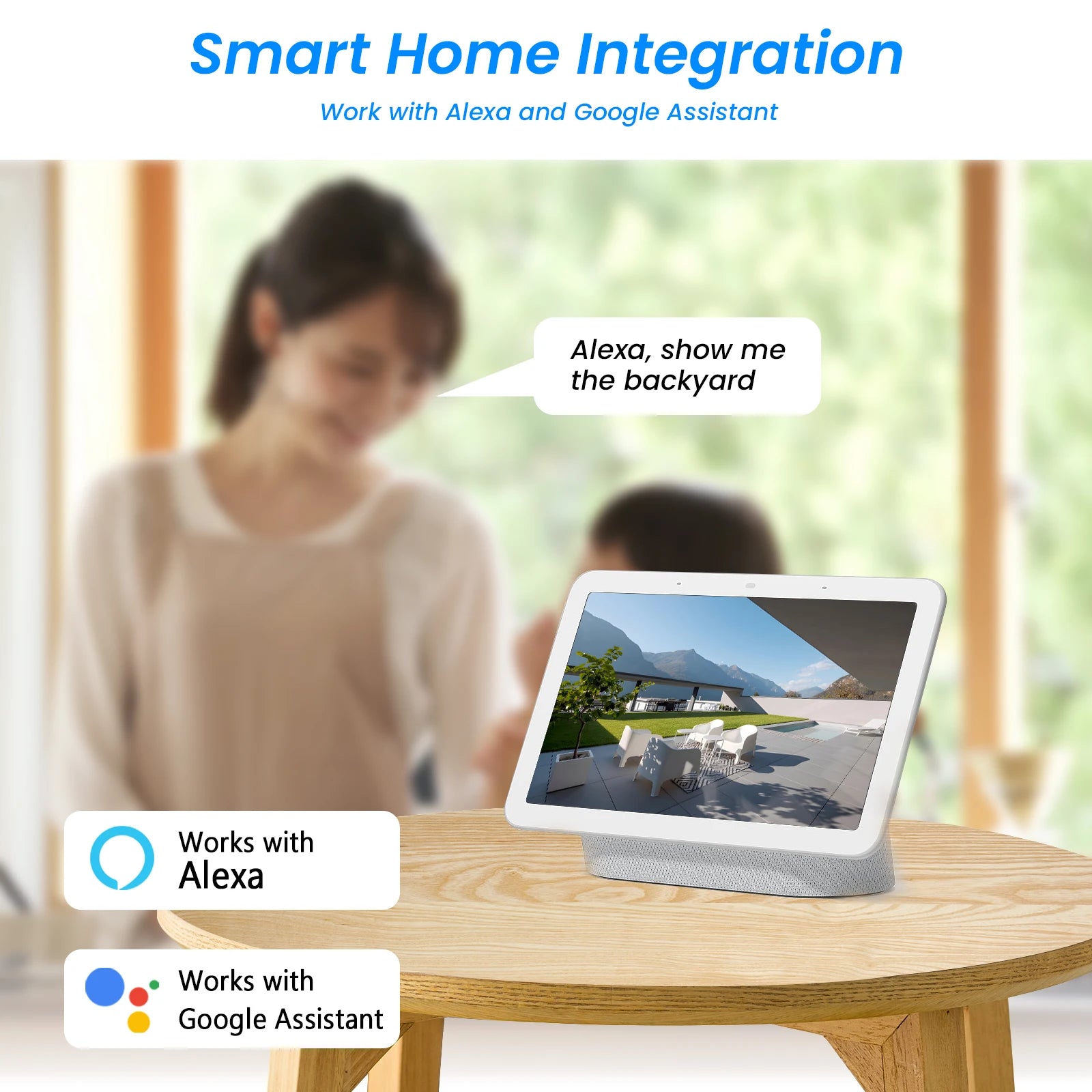 ANRAN 2K Solar Camera Built-in Battery 3MP 2.4G WIFI Security Camera Flood lights Free Basic Cloud Storage Color Night Vision
