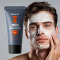 Mens Facial Scrub Exfoliator - Deep Pore Cleanser with Natural Extracts 50g Scrubs Treatments Default Title Tidesmit