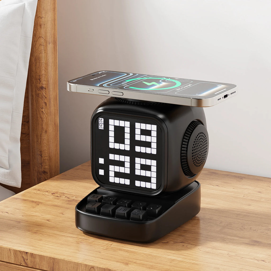 15W Fast Wireless Charger and Bluetooth Speaker | Tidesmit Audio Dock Tidesmit