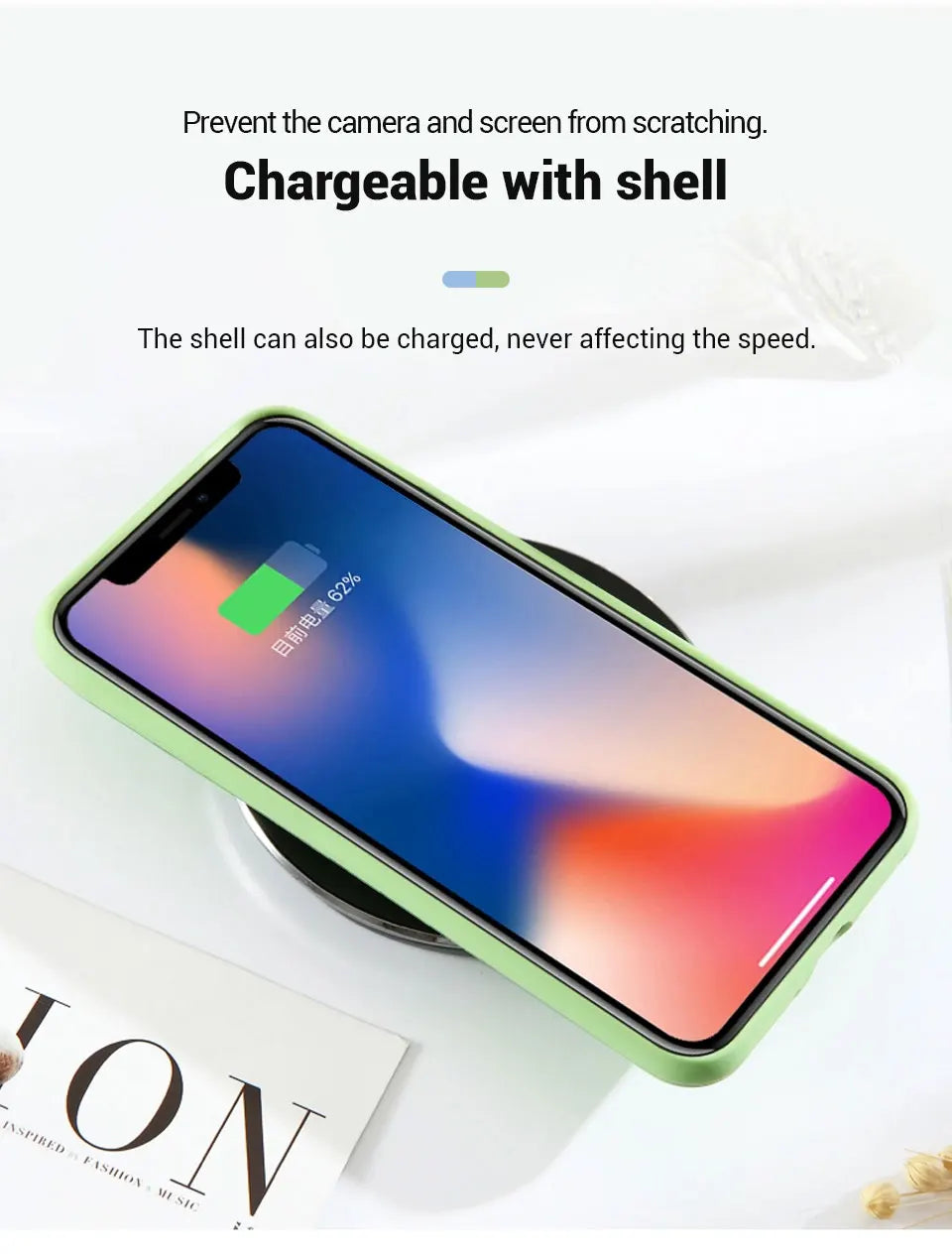 Samsung Galaxy A55 Silicone Case - Slim Shock-Absorbing Cover Tidesmit