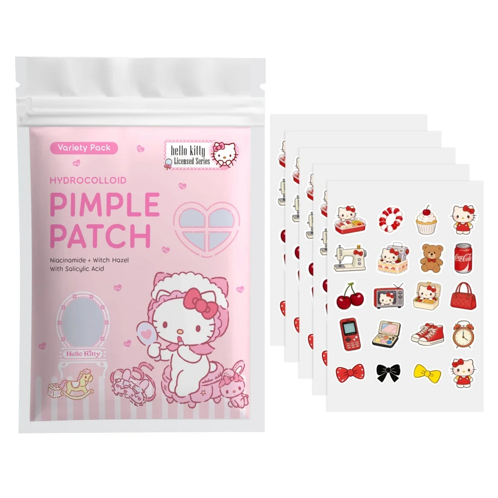 40/100PCS hello kitty Acne patches, facial acne patches, hydrogel acne removal patches, concealer