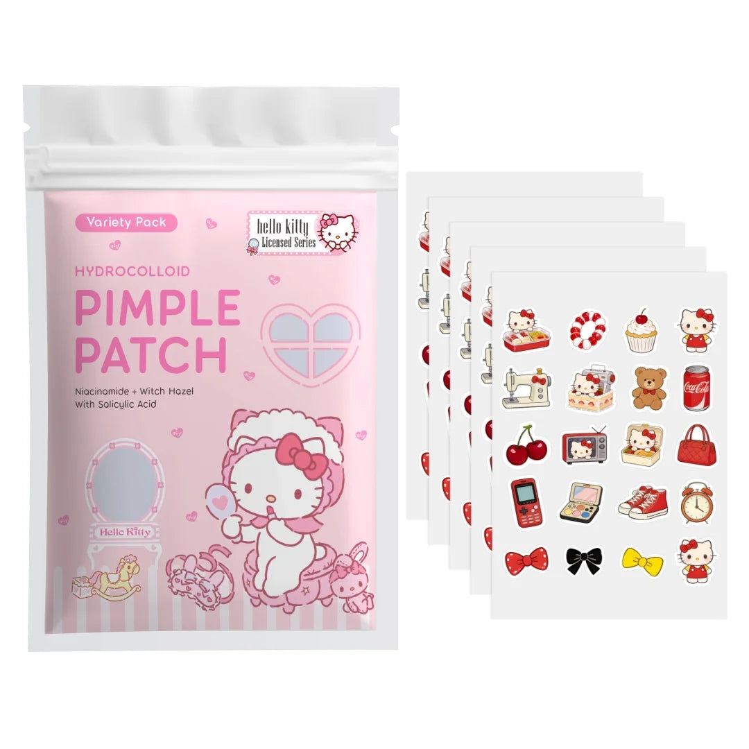 40/100PCS hello kitty Acne patches, facial acne patches, hydrogel acne removal patches, concealer