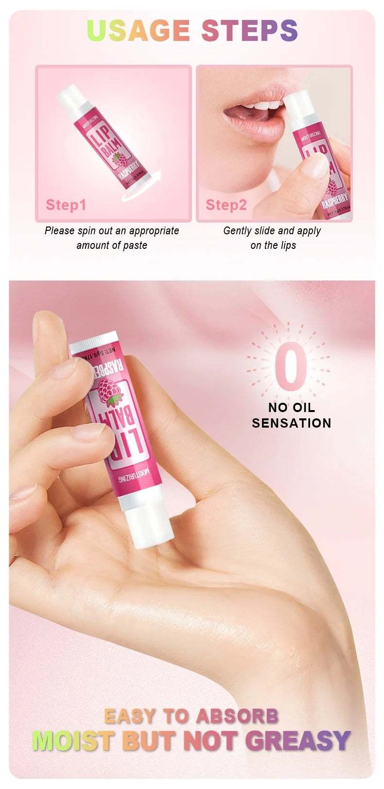 Lip Balm Set - 12-Piece Moisturizing and Exfoliating Care by Tidesmit Lip Care Tidesmit