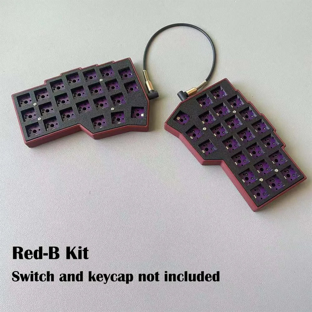Corne V4.1 Split Ergonomics Hot-swappable MX Mechanical Keyboard Wired South RGB VIAL fully rogrammable