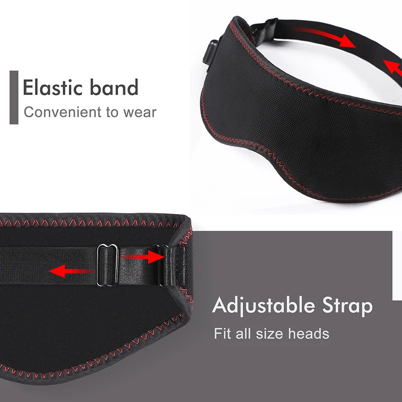 Electric Heated Massage Eye Mask for Eye Fatigue and Deep Relaxation Relaxation Treatment Tidesmit
