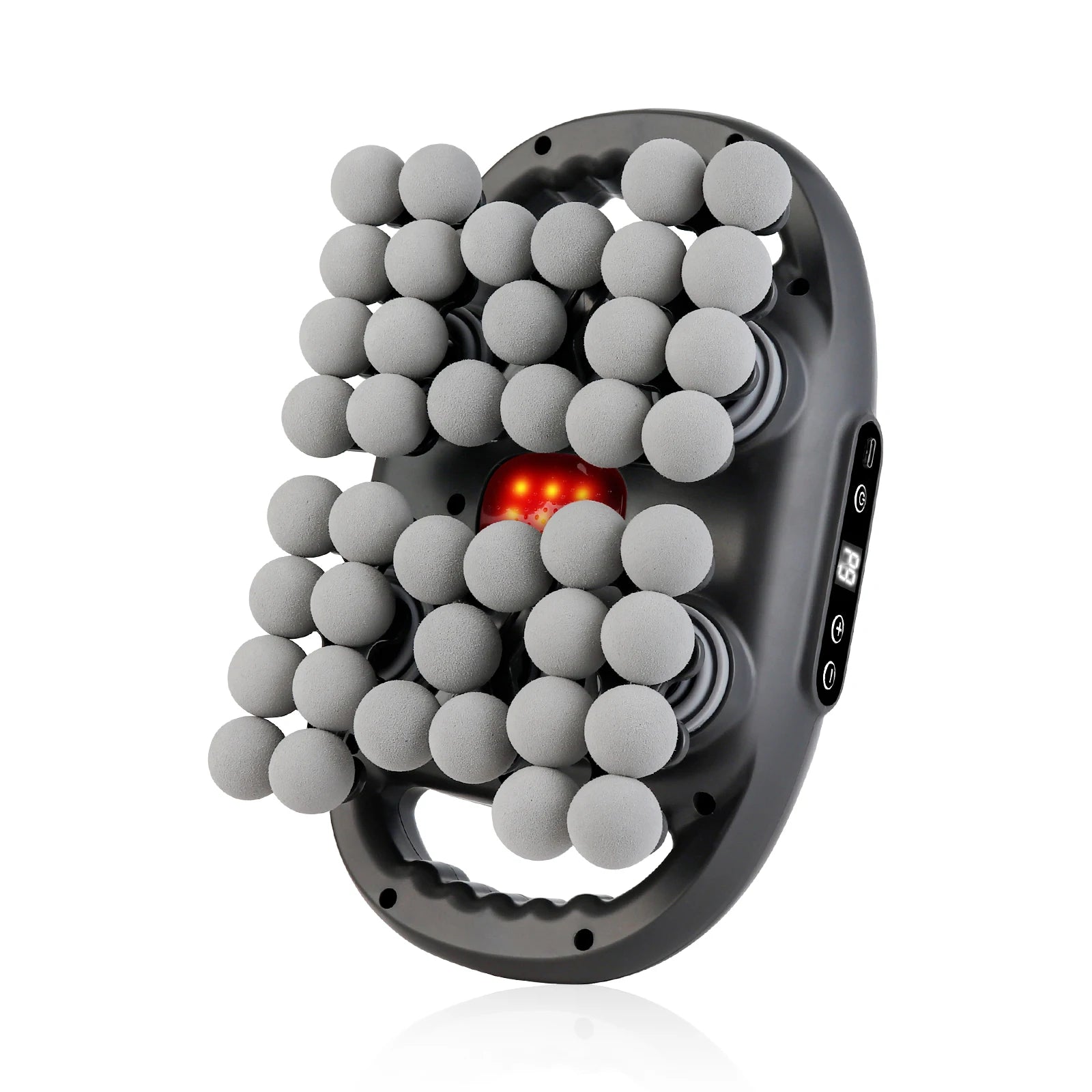 Deep Tissue Massage Gun - Portable Electric Massager with 42 Heads Body Shaping Massage Equipment black Tidesmit