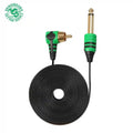 RCA Tattoo Cord 2m Flexible Silicone Cable for PMU Machine Permanent Makeup Machines China Mainland RCA cable Tidesmit