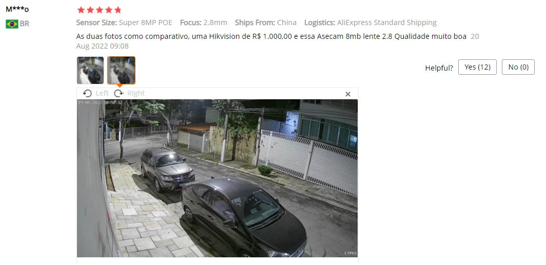 ASECAM 4K 8MP IP Camera Outdoor Audio POE H.265 Onvif Wide Angle 2.8mm AI Humanoid detection Home CCTV Surveillance Camera