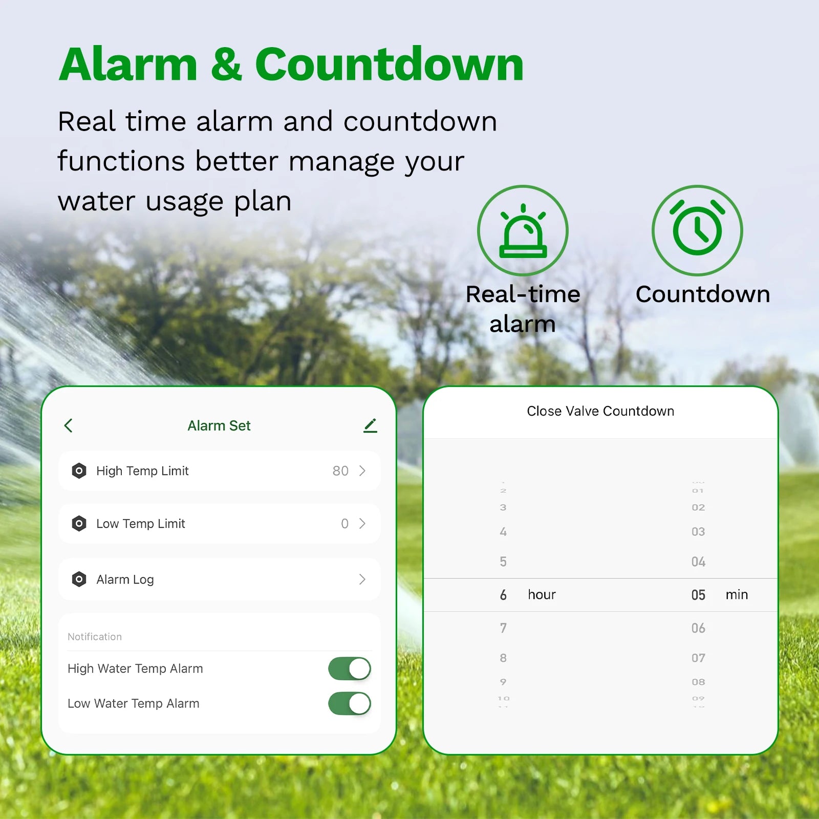 220XW Tuya WiFi Smart Water Valve Meter DN15 DN20 DN25 Remote Control Flow Monitor