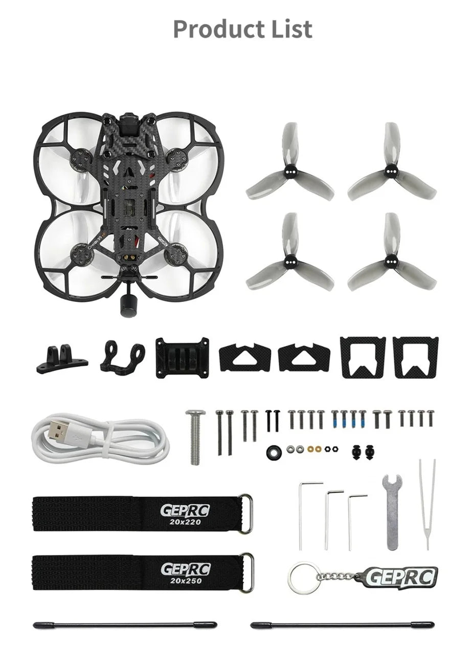 GEPRC CineLog35 V2 HD FPV Drone | High-Performance Cinewhoop Tidesmit