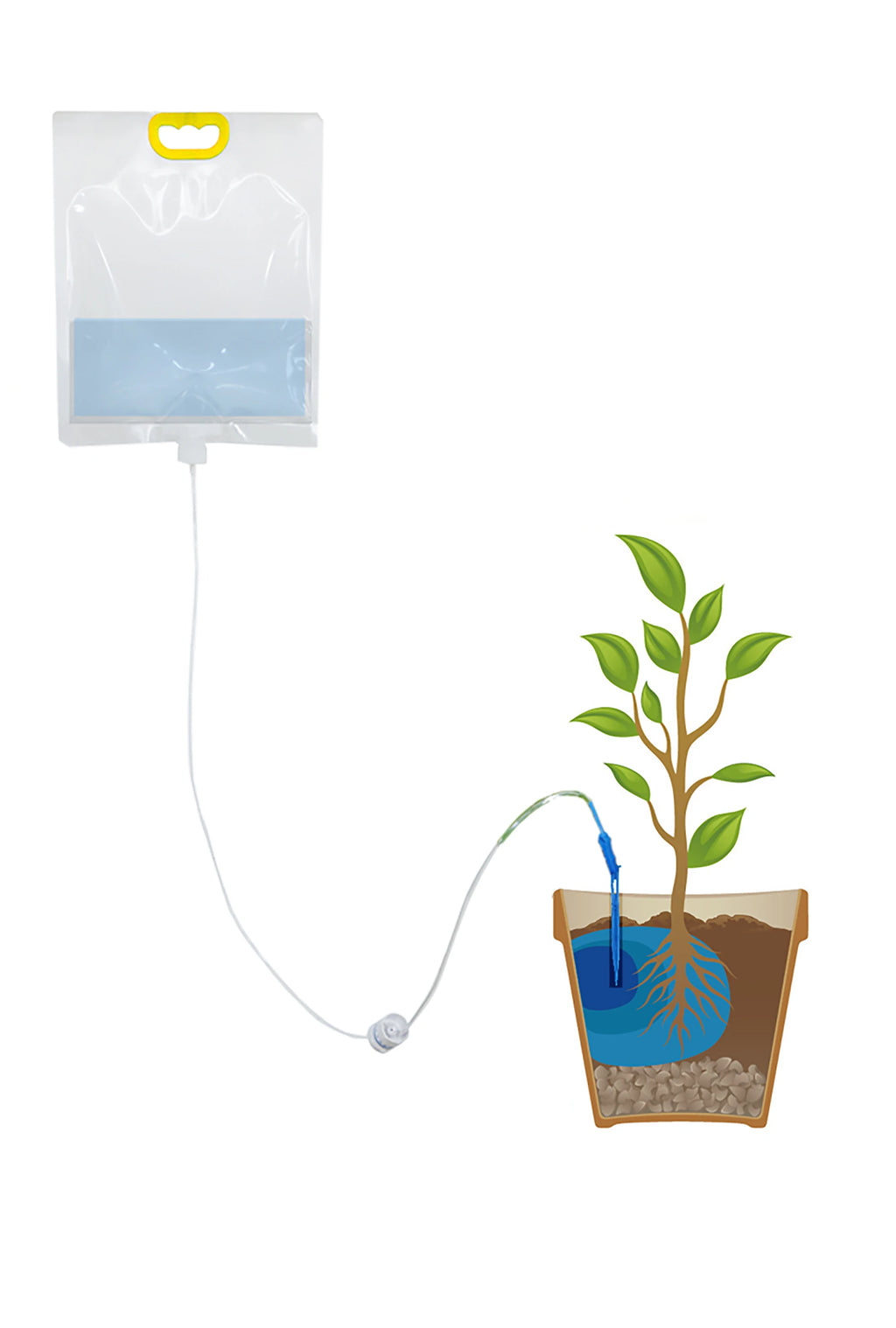 Self Watering Planter Insert Spike 3L/3.5L/5L Plant Watering Bag Automatic Drip Irrigation Kit Plant Watering Devices For Indoor