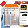 Samsung Galaxy Tempered Glass Screen Protector 3-Pack - Case-Friendly 3PCS High Definition Tidesmit