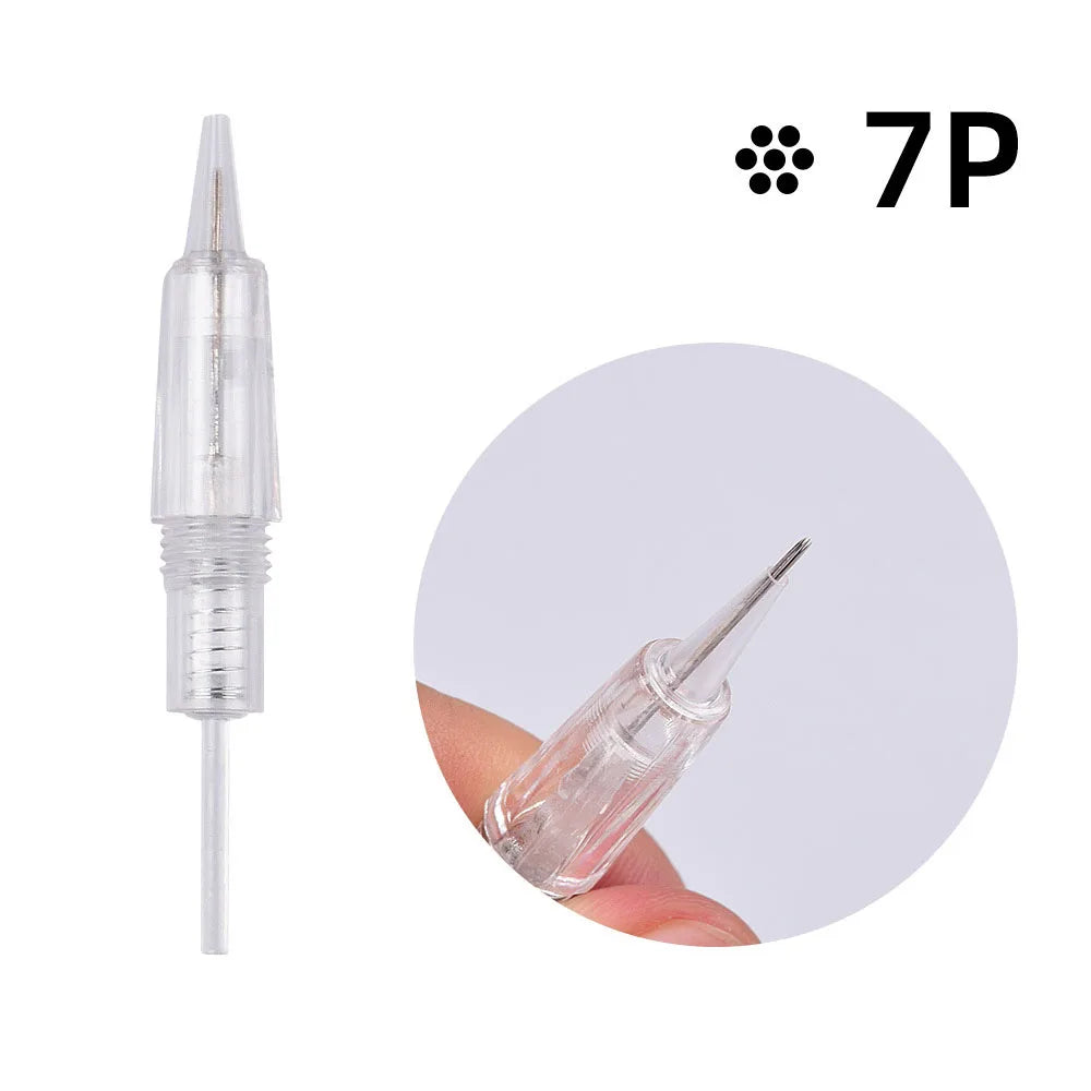 PMU Machine for Eyebrows | Professional Digital Microblading Pen Permanent Makeup Machines 7P-30pcs Neeldes Tidesmit
