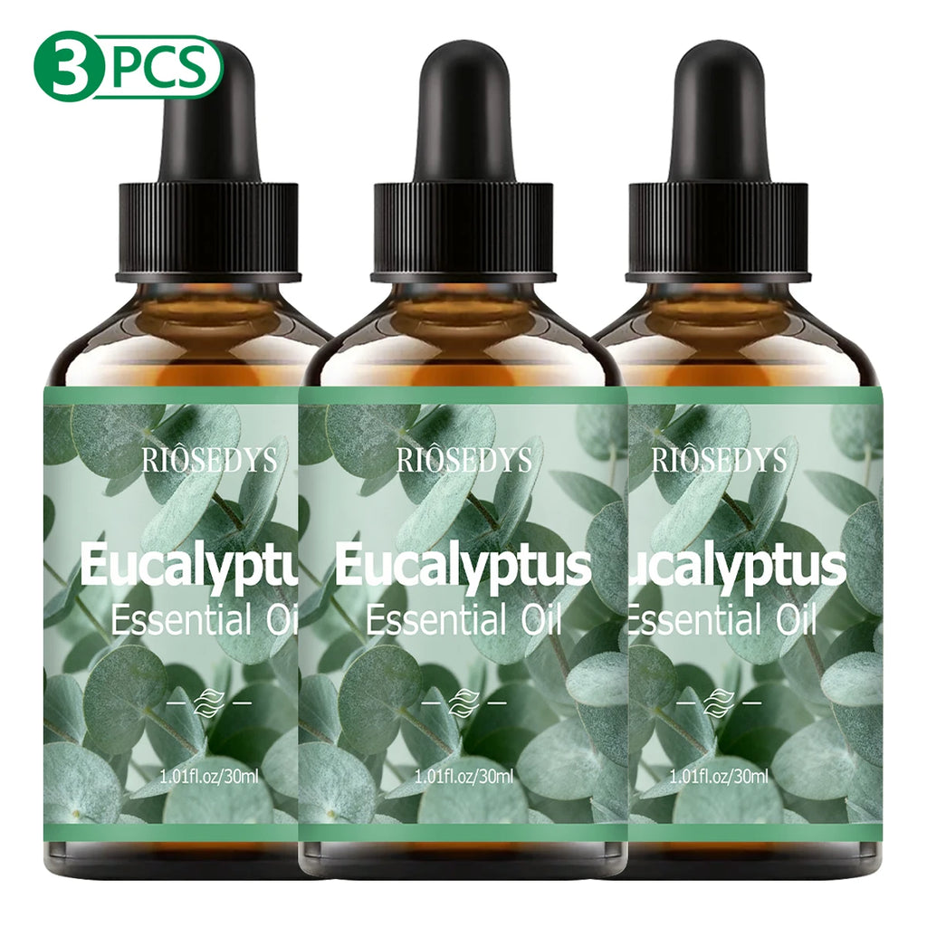 Eucalyptus essential oil natural fragrance, is suitable for body massage treatments ,hair care anddiffuser
