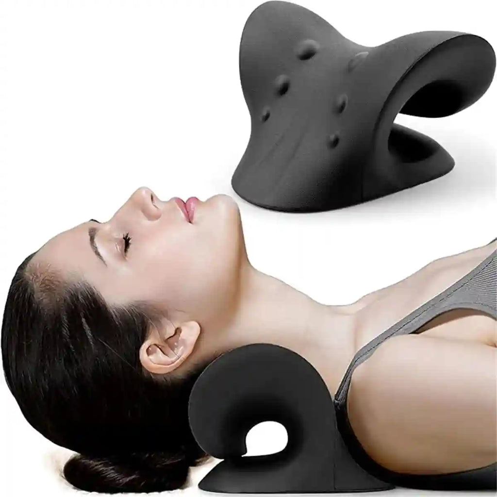 Cervical Neck Traction Pillow for TMJ Pain Relief - Tidesmit Back Massage Instrument heise Tidesmit