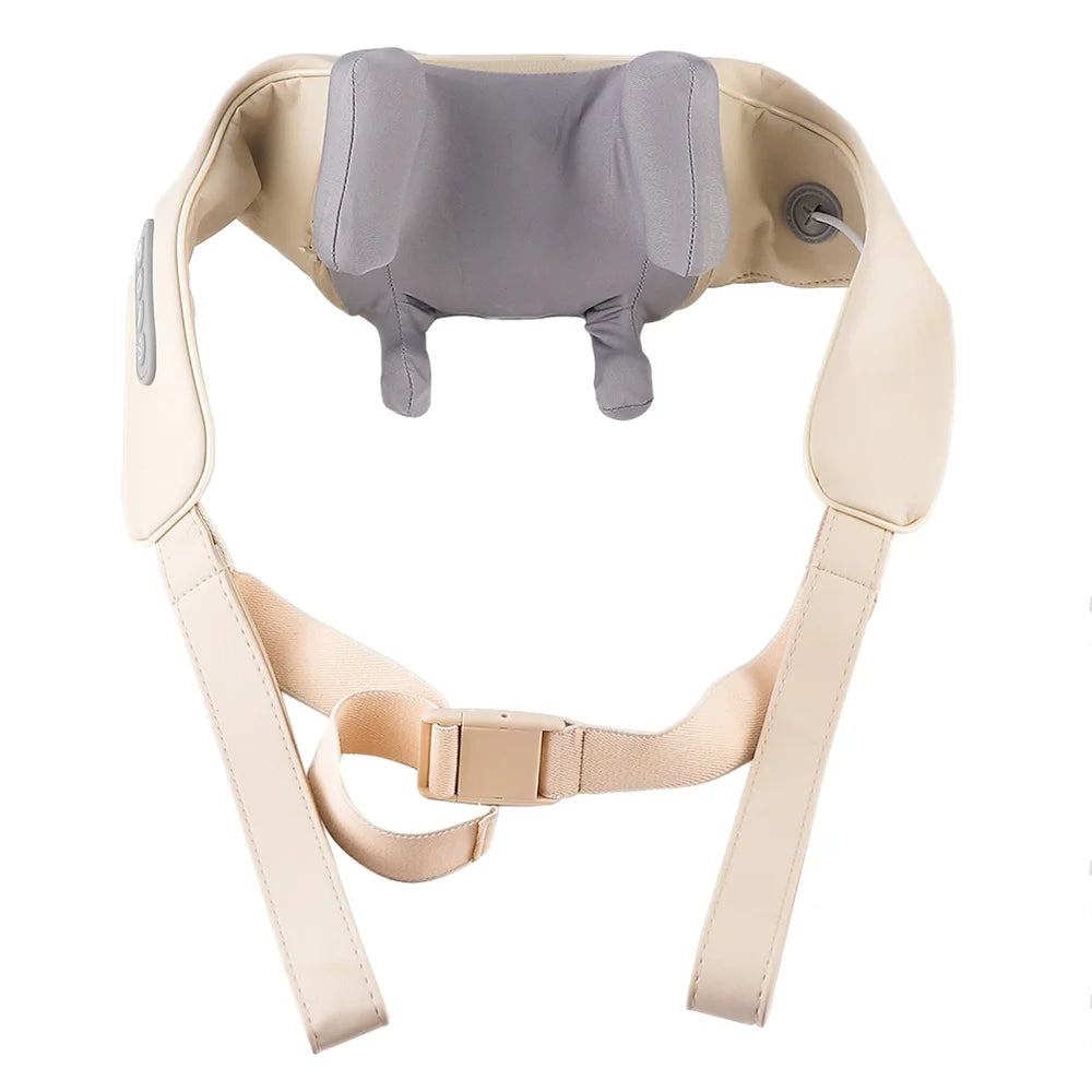 Electric Neck and Shoulder Massager - Cordless Deep Tissue Heat Therapy Body Shaping Massage Equipment Tidesmit