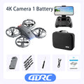 Mini 4K Camera Drone – Foldable Quadcopter for Beginners with GPS GREY 4K HD 1B Tidesmit